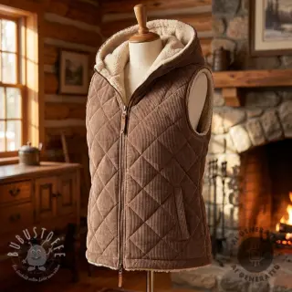 Cord QUILT brown