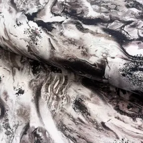 Jersey Marble anthracite digital print