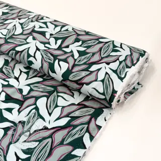Viskosestoff RADIANCE Abstract design dark green