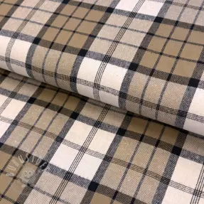 Scottish RECYCLED Checks ecru
