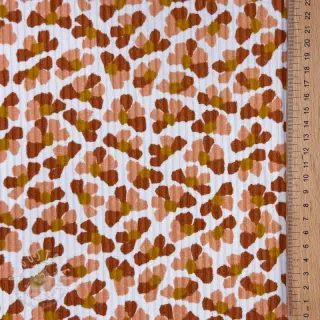 Cord WASHED Flower white