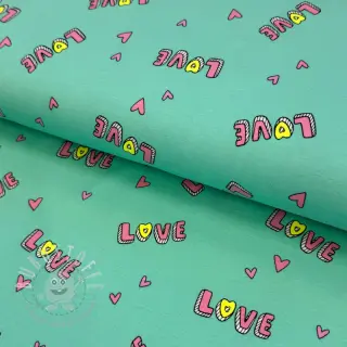 Jersey NEON Love mint