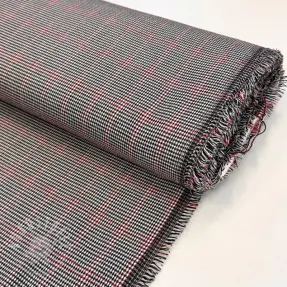 Tartan check black/white