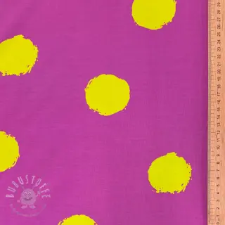 Jersey Big dots fuchsia