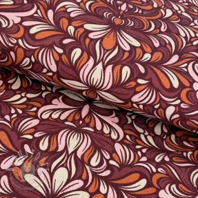Dekostoff Boho rosewood