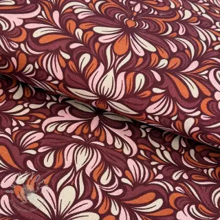 Dekostoff Boho rosewood