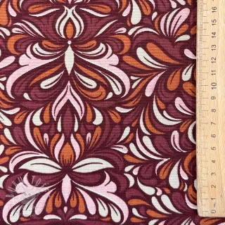 Dekostoff Boho rosewood