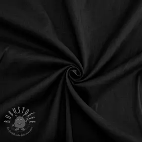 Baumwollstoff VOILE black
