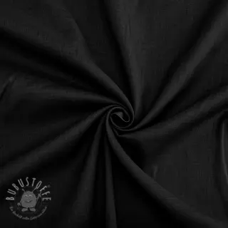 Baumwollstoff VOILE black