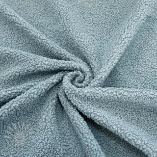 Mantelstoff TEDDY light blue
