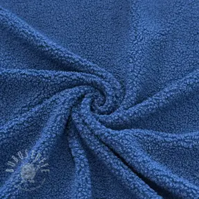 Mantelstoff TEDDY cobalt