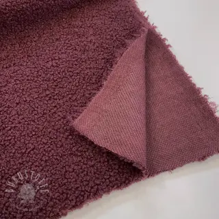 Mantelstoff TEDDY rouge