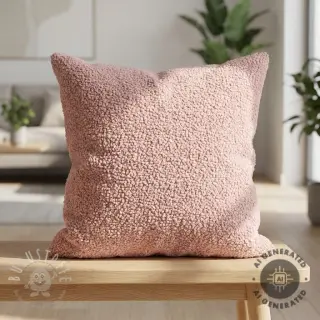 Mantelstoff TEDDY powder