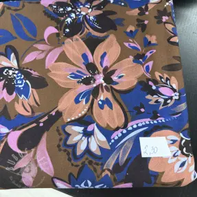 Stoffreste Sommersweat digital print 0368