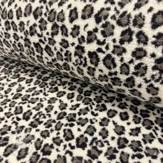 Mantelstoff TEDDY JACQUARD Animal skin brown