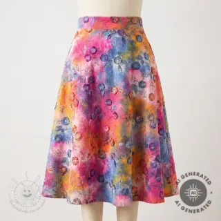 Feincord TIE DYE 21W Catchy design G