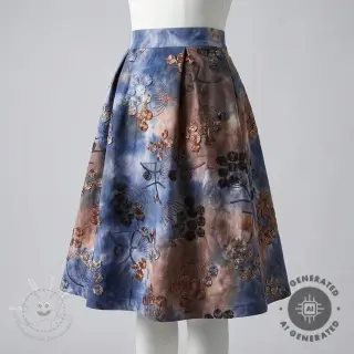 Feincord TIE DYE 21W Dandy design C