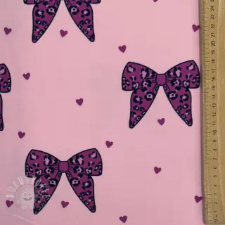 Sweatstoff Animal skin bows design C