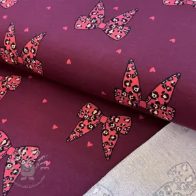 Sweatstoff Animal skin bows design B