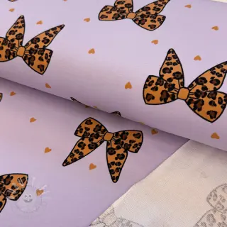 Sweatstoff Animal skin bows design A