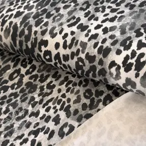 Sweat kuschel Animal skin grey digital print