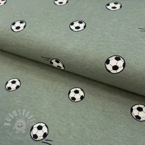 Jersey Soccerballs green melange