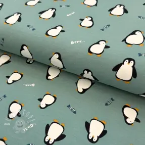 Jersey Penguins sage digital print