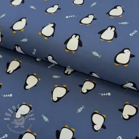 Jersey Penguins blue digital print