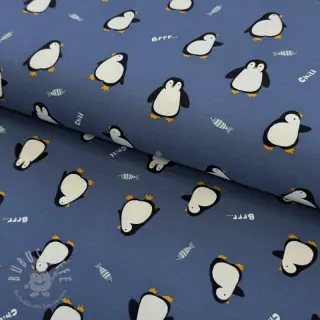Jersey Penguins blue digital print