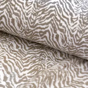 Fleece Animal skin beige