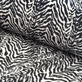 Fleece Animal skin black