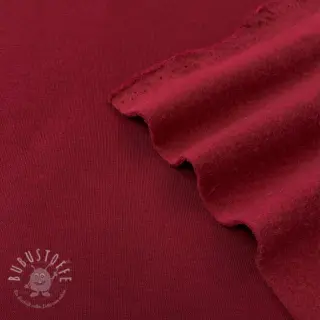 Sweat kuschel JOGGING dark red