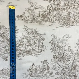 Dekostoff jacquard COLLINE allover lin