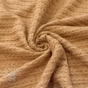 STRICKSTOFF LIGHT ANGORA CABLY beige