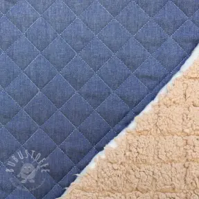 Steppstoffe DENIM blue