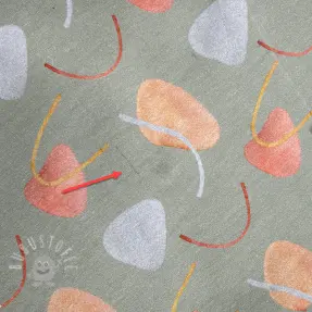 Jersey Shapes sage digital print 2.Klasse