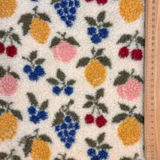 Mantelstoff TEDDY JACQUARD Pretty mix design E