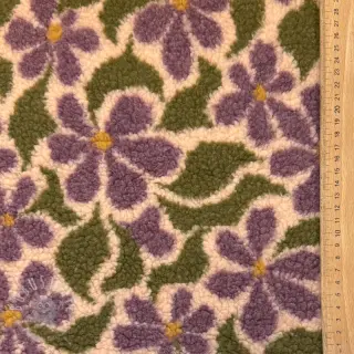 Mantelstoff TEDDY JACQUARD Pretty mix design B