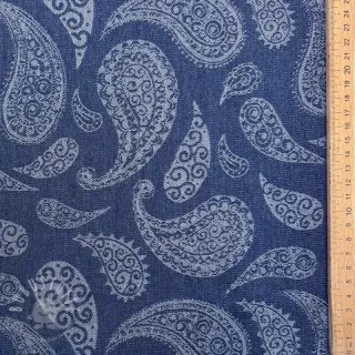 JEANS JACQUARD Paisley dark jeans
