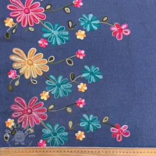 JEANS EMBROIDERY BORDER design A