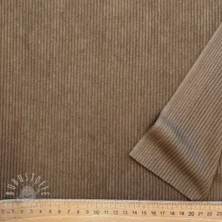 Cord BABY RIB STRETCH taupe