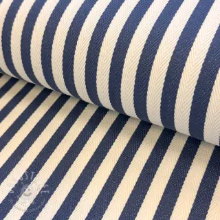 Dekostoff Herringbone striped jeans