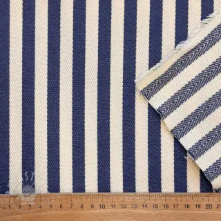Dekostoff Herringbone striped jeans
