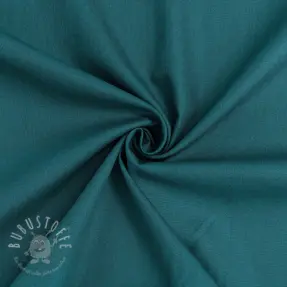 Baumwollstoff popeline dark cyan