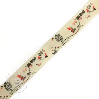 Baumwoll Band Red ridding hood