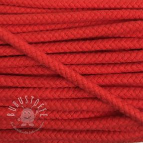 Baumwollkordel 8 mm red