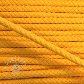 Baumwollkordel 8 mm yellow