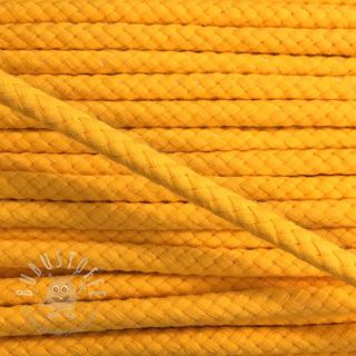 Baumwollkordel 8 mm yellow