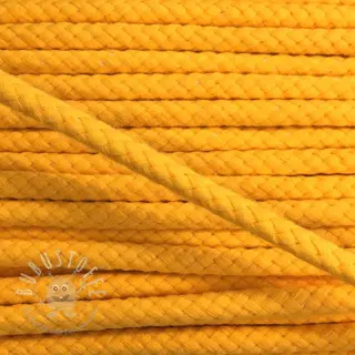 Baumwollkordel 8 mm yellow