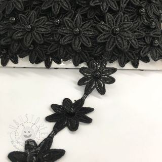 Spitzen Bloom black